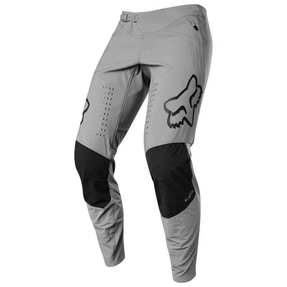 New off-road motorcycle outdoor sports four-way stretch fabric black and gray sweat-absorbing breathable pants H260324