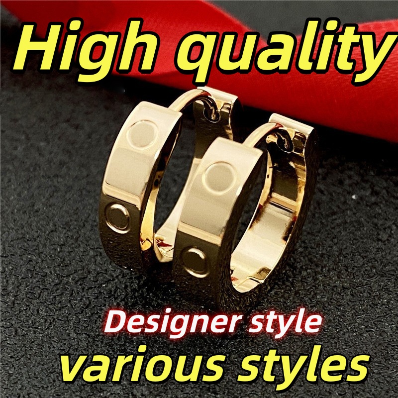 earrings Designer for women woman designer earrings luxury jewelry designer women cc earring earings diamond moissanite earrings gold jewelry ohrringe