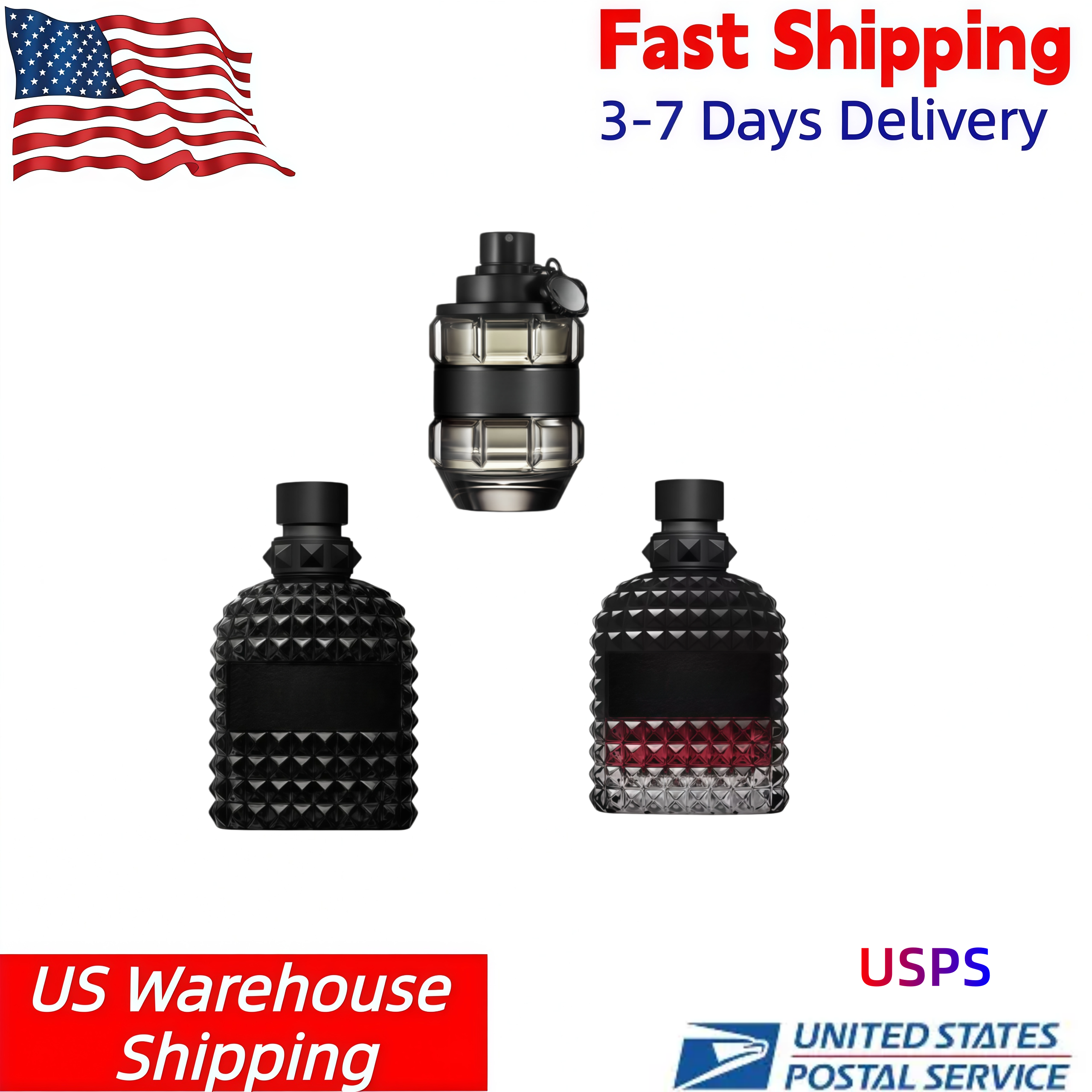 Fast US Shipping 3-7 Day Men's Artistic Design Cologne