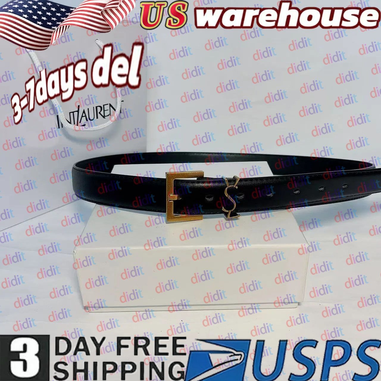 designer belts men belt luxury treall-match letter fine belt yslly belts leisure fashion business casual with woman man retro decoration needle buckle belts simple