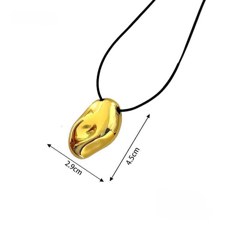 Geometric Irregular Pendants Horizontal and Vertical High-end Long Sweater Chain Womens Necklace Fashion Jewelry H260324 - view 6