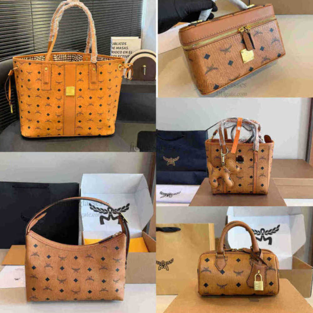 Shoulder bag Totes M C M Desginer Bag Crossbody Luxury Large Capacity bucket bag Women Weekend Fashion handBag Clutch Duffle Crossbody bag Shopping bag Backpack
