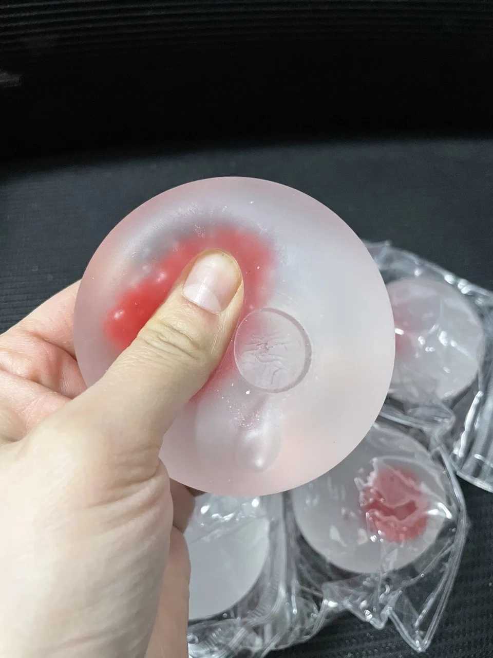 Strawberry Mochi Squeeze Toys Stress Relief and Vent Anger Fidget Toys Slow Rebound Stress Relief Toy Relieve Stress Squishy Toy H260324
