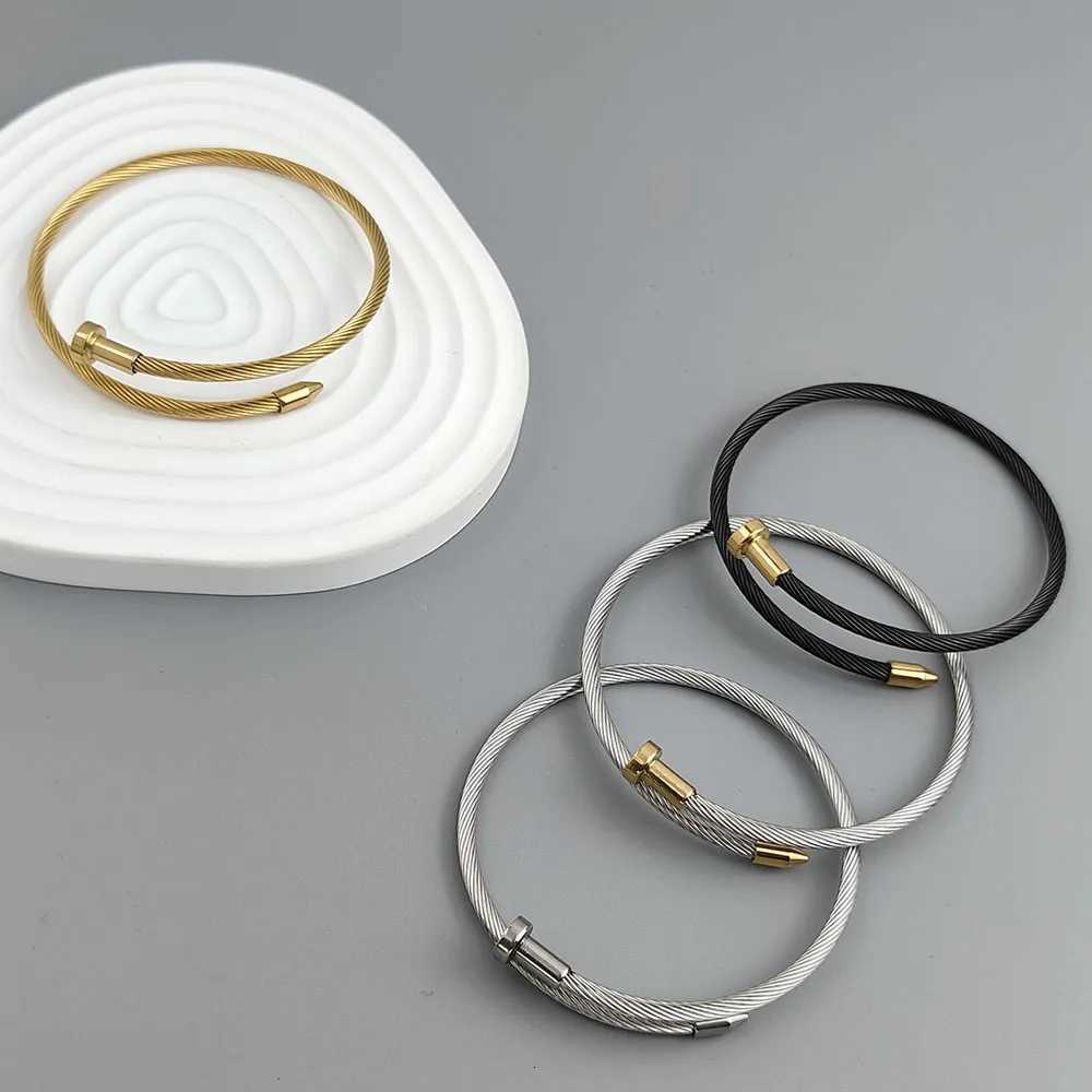 Charming gold-plated 18K stainless steel thorn womens high quality waterproof jewelry wedding party gift H260323 - view 6
