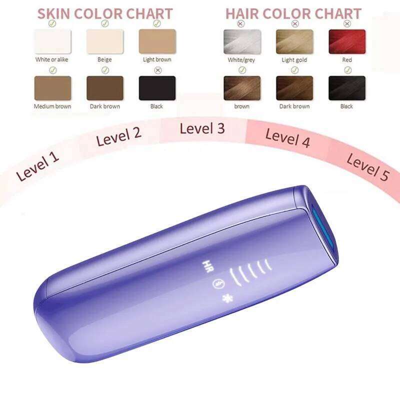 New Portable Quartz Laser Hair Removal Machine for Home Use English Operated Ice Cooling Epilator Body Skin Rejuvenation 26L0324