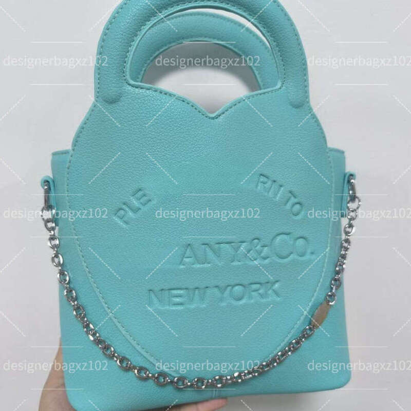 Tiffany Bag Designer Bag Shoulder Bag Luxury Bag Makeup Bag Duffle Bag Vanity Bag Black Bag Clutch Bag Heart Peach Engraved English Letter Pendant kids Beach Bag