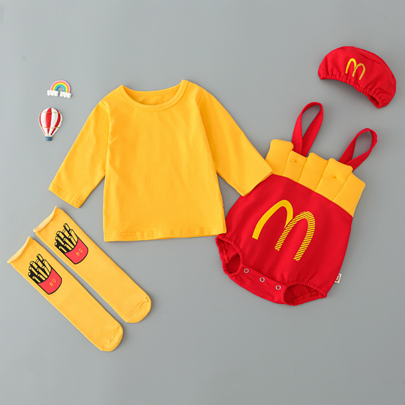 Newborn fashion jumpsuit for outdoor baby clothes - view 4