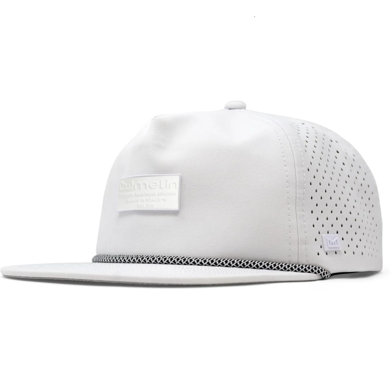 Melin Coronado Brick Hydro Rope Water Resistant Baseball Cap For Men And Women, Ideal For Golf Running And Workout Activities With Adjustable Snapback