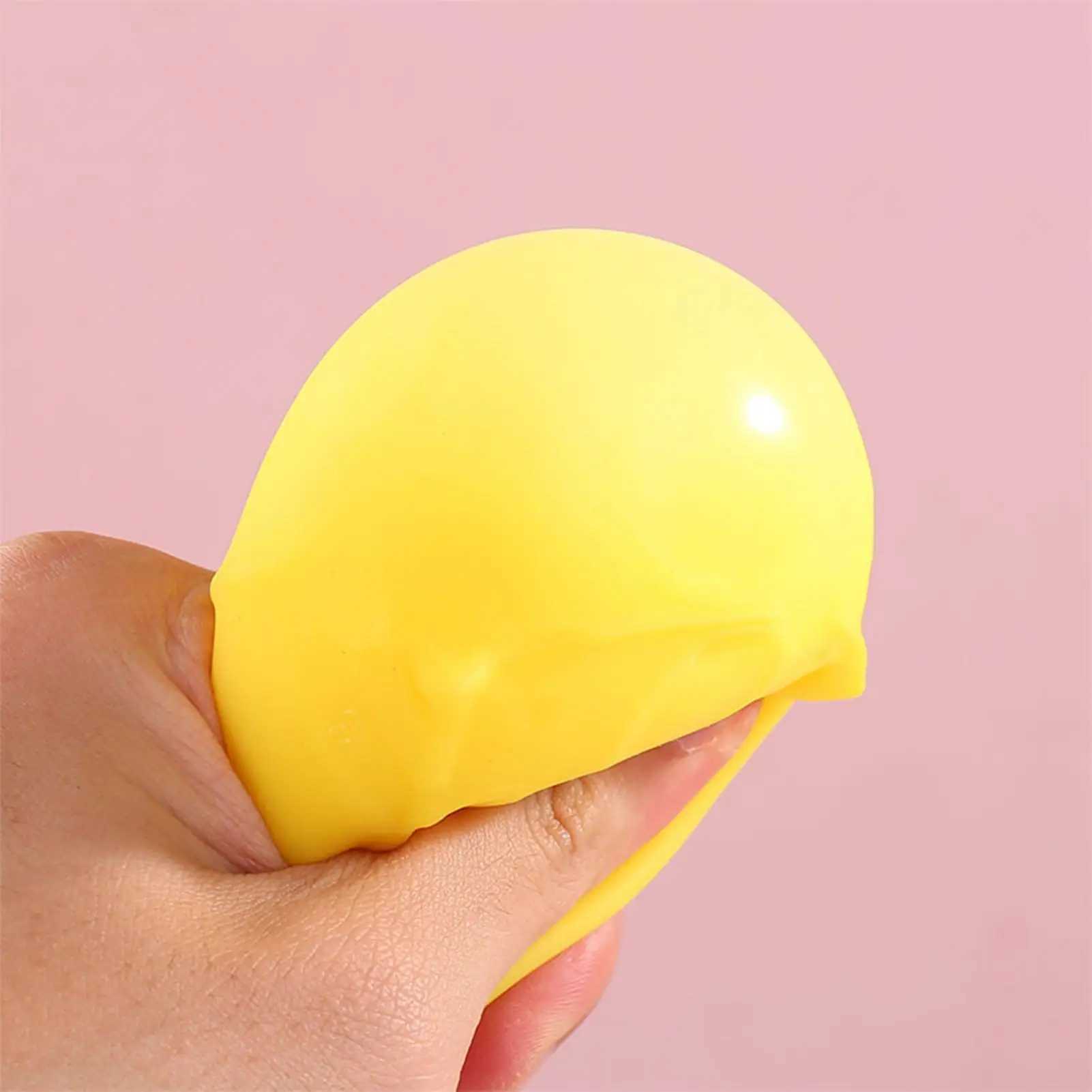 Cheese Stress Toy Cheese Cube Stress Relief Fidget Soft Novelty Rebounding Toy for Kids Adults Students Workers Home School H260324