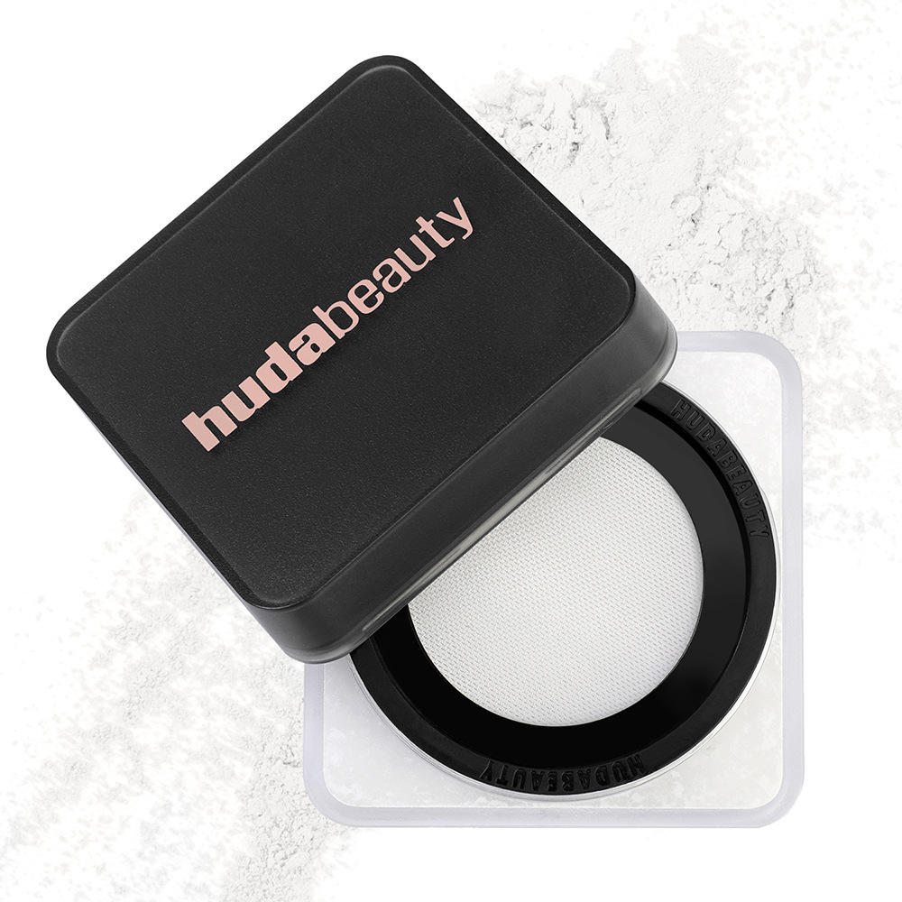 HUDA Beauty Loose Setting Powder - SUGAR COOKIE Shade - Mattifying Setting Powder for Flawless Baking Makeup for Natural, Oil Control & Crease-Proof W