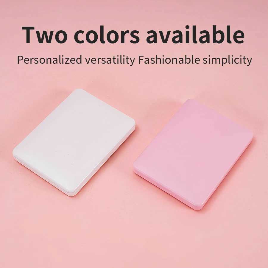 Button Battery Mini Pocket Mirror 2X Zoom 3-Level Stepless Dimming - Top Creative Gift for Ladies H260324