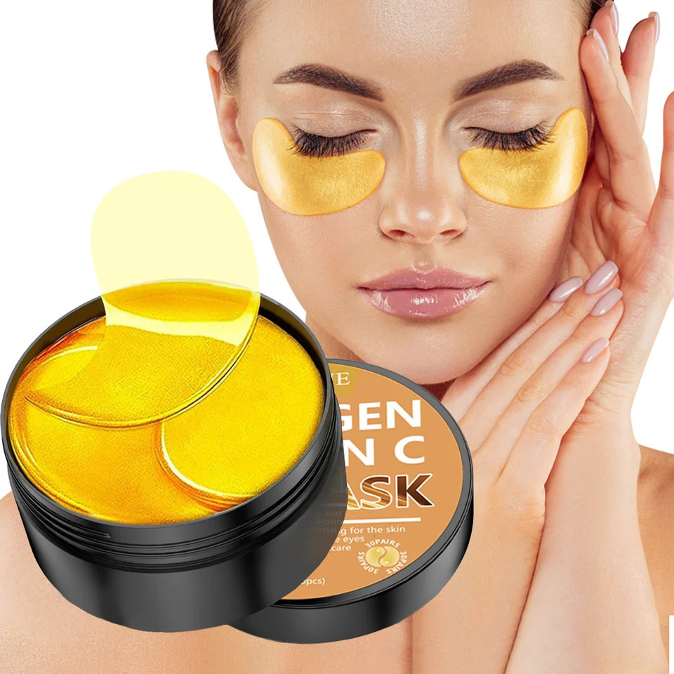 YUITIKUE Collagen Eye Mask 6x with Extra Serum - Skin-Friendly Fast Absorbing Deep Hydrating Care 90g Jar 260318