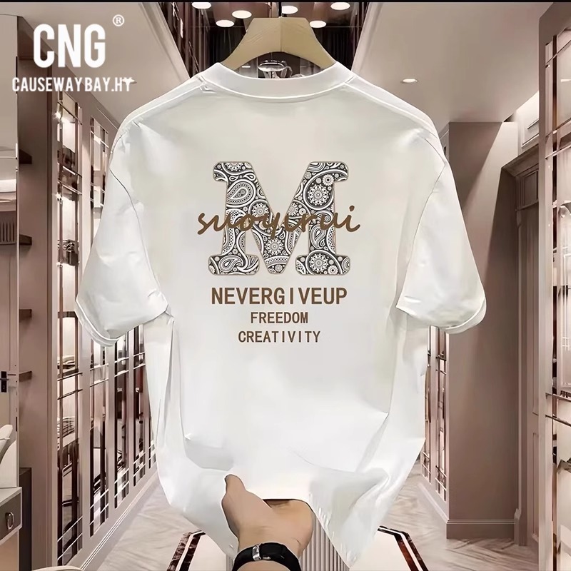 Unisex American Cool Heavyweight T-Shirts | Summer Cotton Streetwear INS Oversized Casual Tops