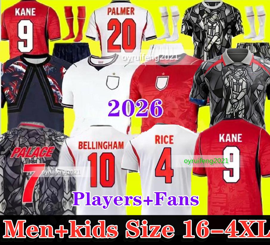 2026 2027 EnGLaNdS Soccer Jerseys KANE BELLINGHAM MAINOO BOWEN RICE FODEN GORDON TONEY SAKA PALMER PICKFORD RUSSO Men Kids kit Football Shirt 26 27 Uniforms 1111