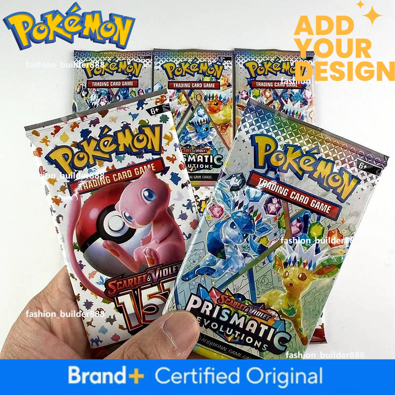 1/2/3Box Prismatic Evolutions English Booster Battle Pokemon Card Game Carte Trading Collection Cards