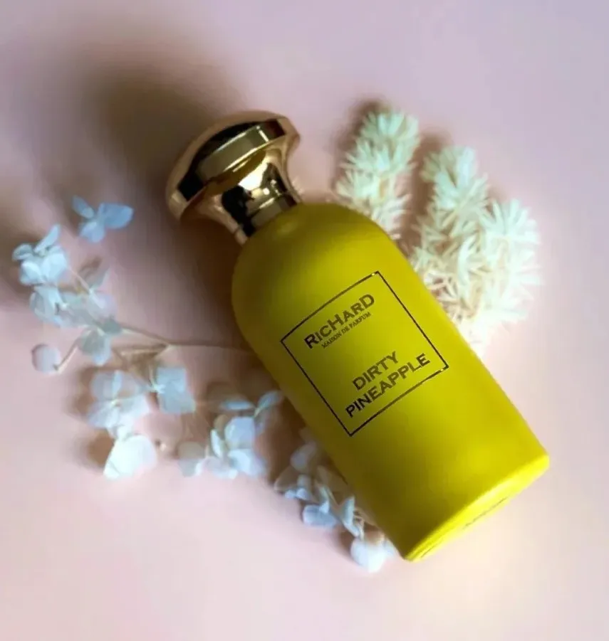 100ml Richard Champagne Kiss Dirty Pineapple Fragrance Eau De Parfum 3.4oz Long Lasting Smell Brand EDP Man Women Cologne Spray