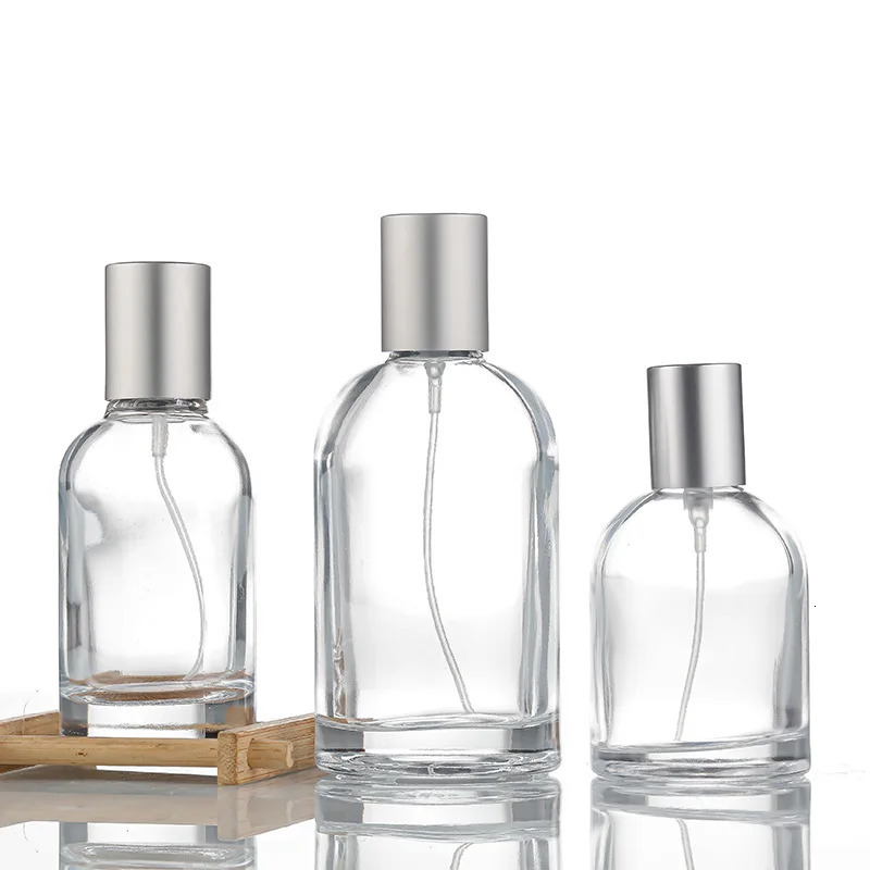 30/50/100ml Screw Top Sandblasted Glass Perfume Bottle Empty Liquid Spray Bottle Makeup Fine Mist Dispenser Protable Container 260318