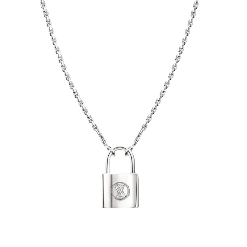 Top Quality Vintage Padlock Pendant Necklace Luxury Classic Design Necklace Fashion Jewelry Necklace for Men Women Perfect Holiday Gift
