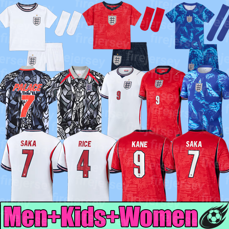 England kit 26 27 bJersey Bellingham Kane 2026 2027 World Cup Home Away Football Jersey Saka Foden Rice Football Jersey Konsa Watkins Men Baby Casual Goalkeeper