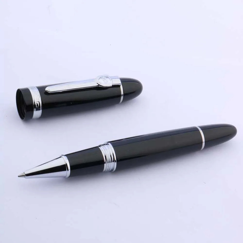 jinhao 159 Silver classic Twist metal black Rollerball Pen 260325