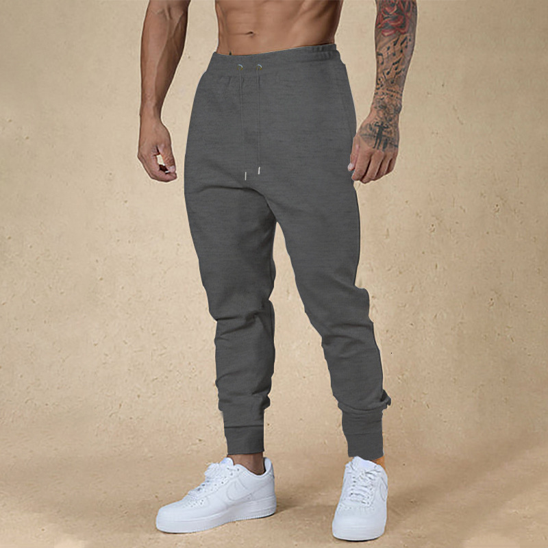 2026 Spring/summer New European And American Essential Pants Men's Jogger Pants Fitness Trousers Casual Sweatpants For Men