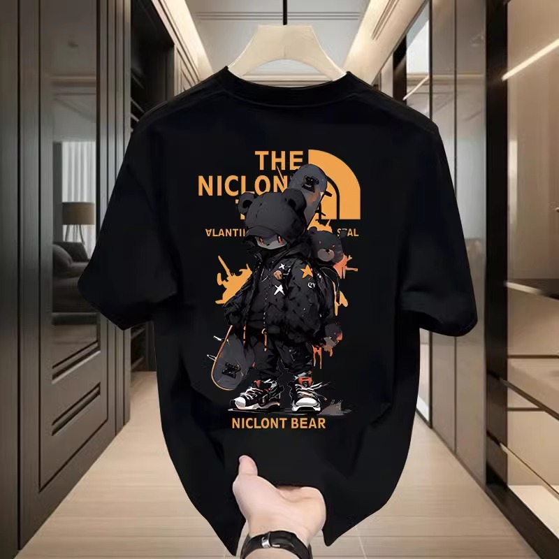 Men's Premium Heavyweight 100% Cotton T-Shirts | Summer New Arrivals Oversized Trendy Cool Casual Short Sleeve Tops