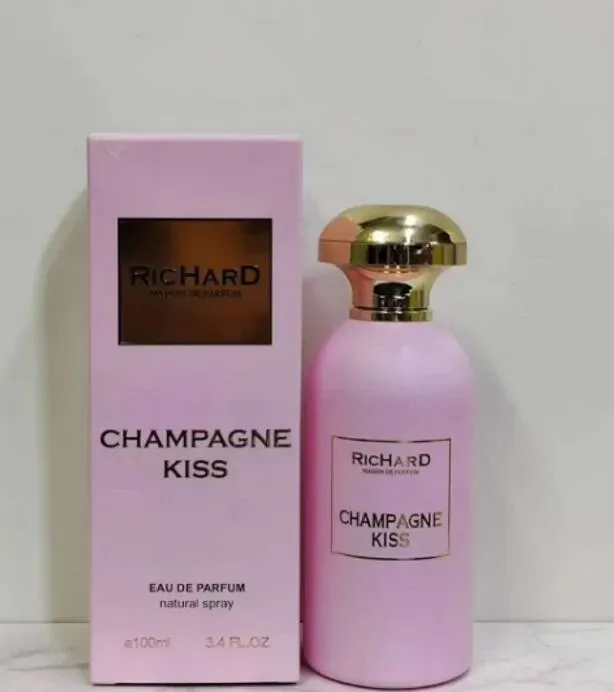 100ml Richard Champagne Kiss Dirty Pineapple Fragrance Eau De Parfum 3.4oz Long Lasting Smell Brand EDP Man Women Cologne Spray