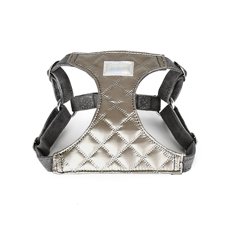 Pet Harness Diamond Pattern Plaid Durable Adjustable Soft Comfortable For Cats Small Dogs Walking