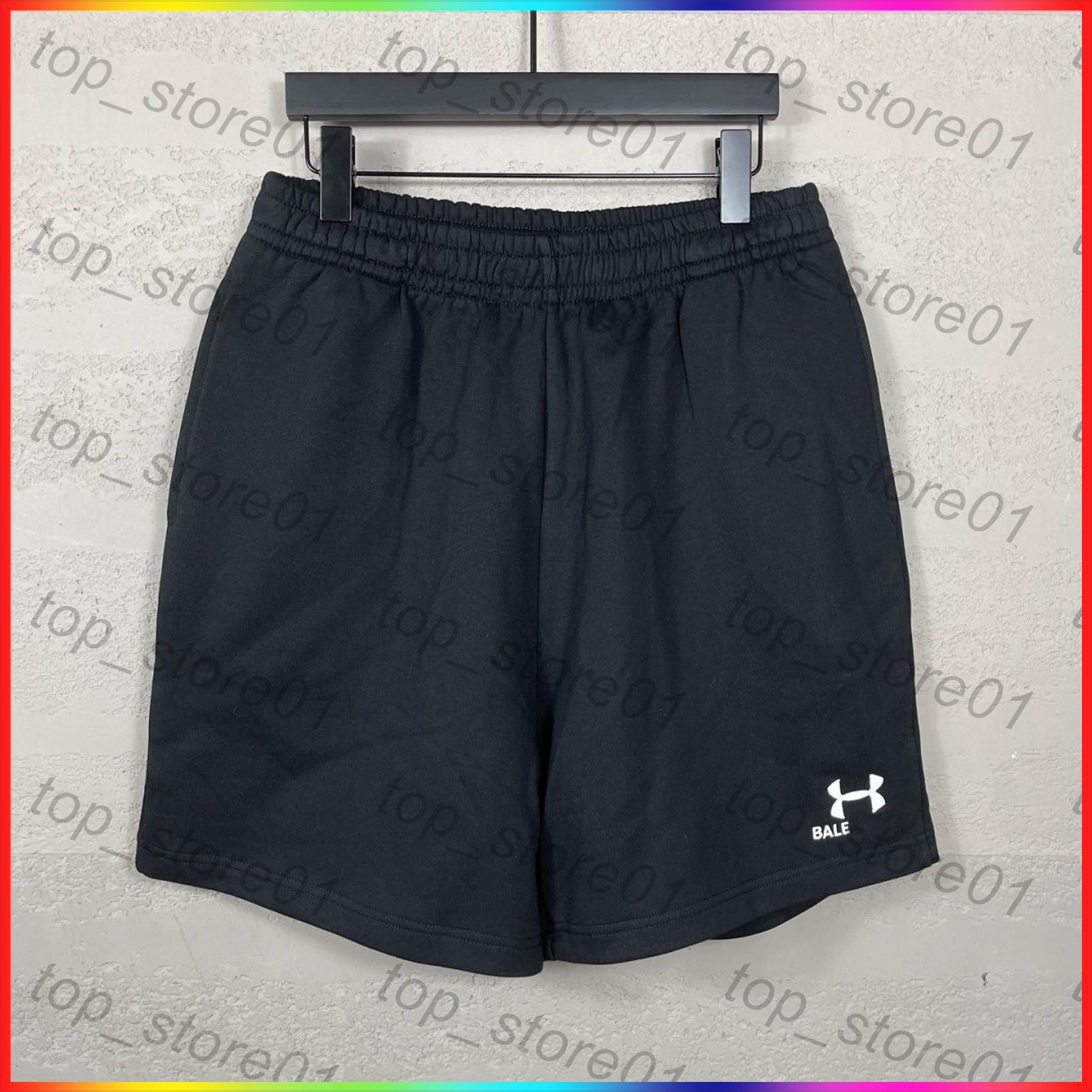 26ss New Summer Mens Plus Size Designer Shorts Europe France Top Sell Luxury swim shorts Embroidered Letter Shorts T shirt Paris Fashion Street Women Loose Casual Tee