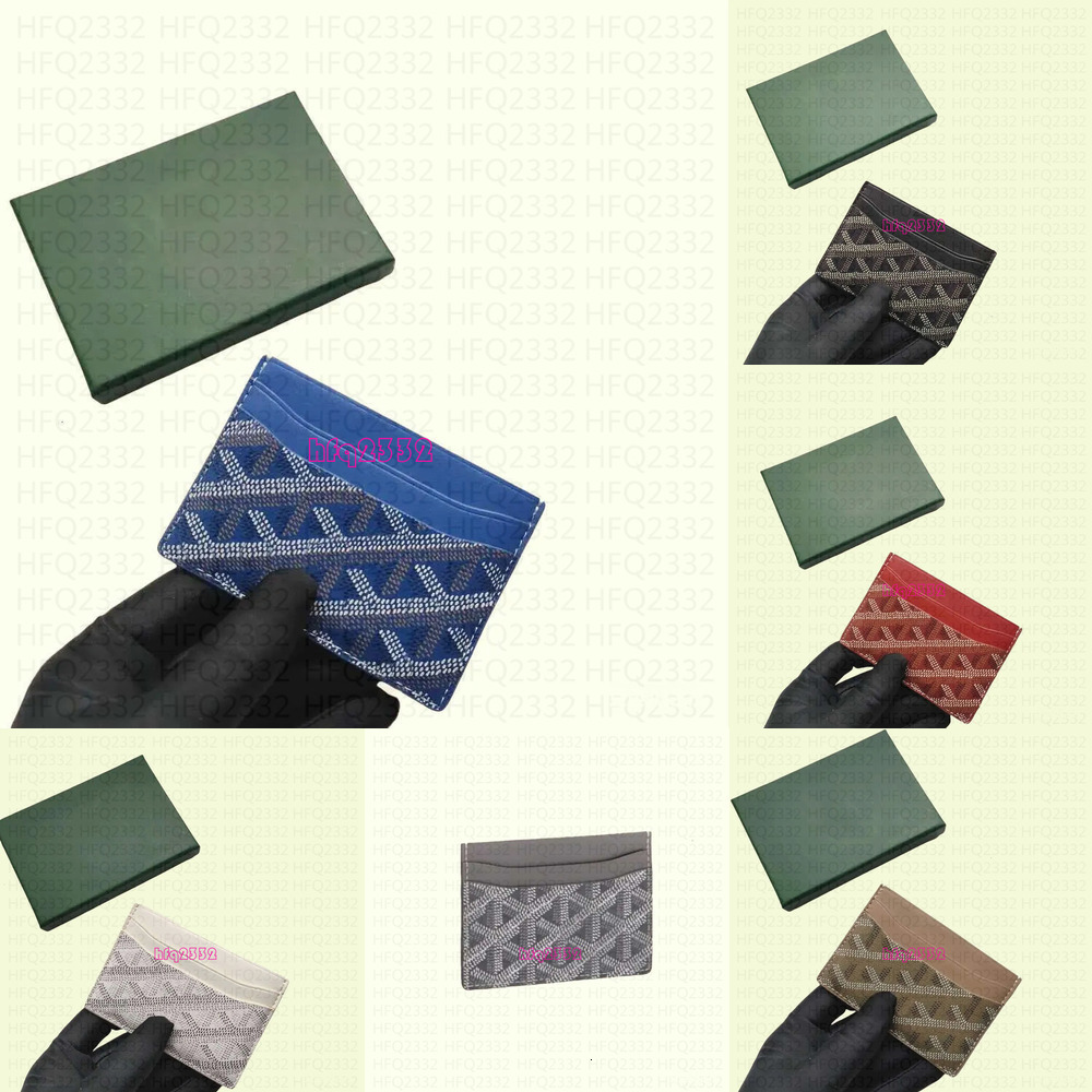 Goes Yardes Wallet 2026 AAA Genuine Leather Card Holder Designers Purse Youth With Box Luxury Men Women Key Pocket Coin Waterproof Leather Printed Wallet eb