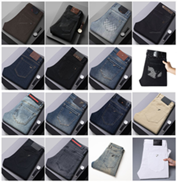 2026 New Fashion jeans Denim Trousers Mens Business casual Jeans Designer Jean men Pants High-end Quality Straight Design Retro Streetwear Casual long trousers