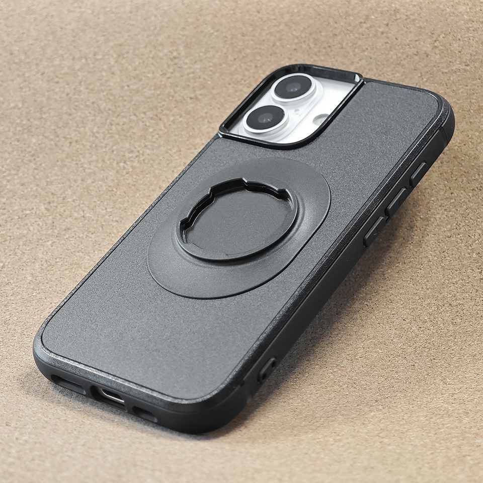 Lock-in Bike & Motorcycle Phone Case Holder, Works with Quad-lock Mounts, for iPhone 12 & Newer Models - No Wireless Charging