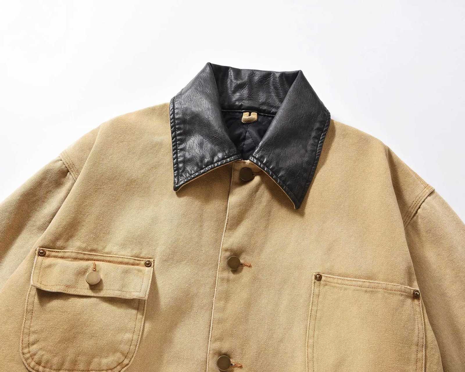 MAQVOB Men Wash Twill Jacket Coat Luxury Apparel Street Wear Wholesale Euro US Size Muti Pocket Spring Autum Jacket Coat C260325