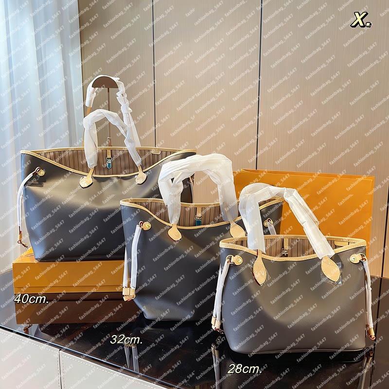 Designer Tote Bag woman large Handbags leather shopping purse Women high quality Luxury Classic Flower Checked Shoulder bag Ladies handbag beach bag clutch wallet