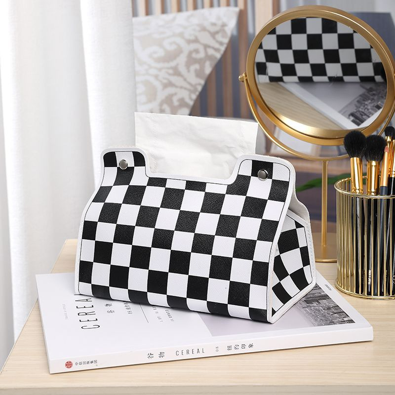 Classic Leather Tissue Box For Desks Coffee Tables And Light Luxury Hotels Napkin Dispenser For Offices Living Rooms And Home Use