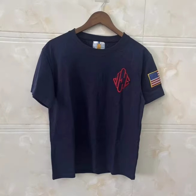 Men's T Shirts Epstein Embroidered Short Sleeve T-Shirt Training Sport Tops Retro Style Street Hip Hop Casual Loose Y2K Harajuku T260902 - view 7