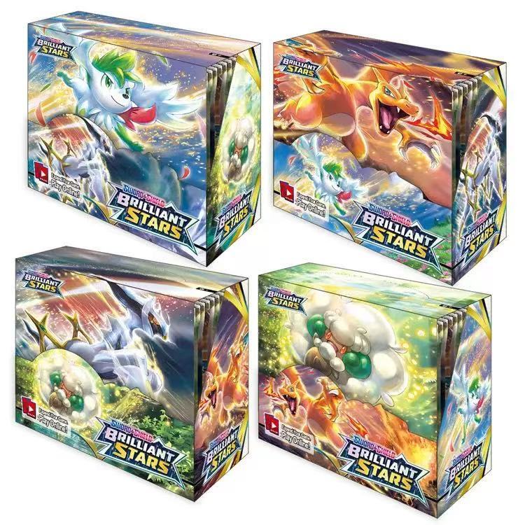 English Version Pokemon Cards Booster Blind Box Pocket Card Pack Zhejiang Paper w260225
