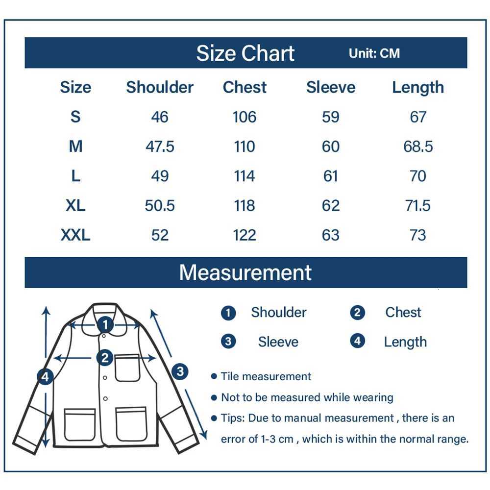 Heavy Weight Indigo Jacket Men Autumn Winter Vintage Workwear Tooling Jacket Blue Dyed Kendo Fabric Multi-pocket Cardgian Coat C260325