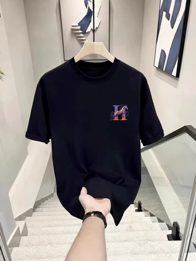 2026 Year of the Horse Unisex American Streetwear T-Shirts | Heavyweight Cotton Crew Neck Casual Short Sleeve Tees