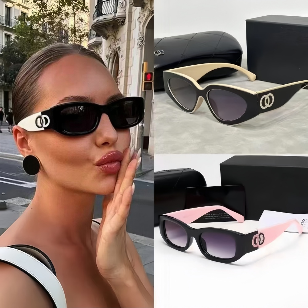 designer sunglasses for men women beach sun glasses trendy square metal legs letter design cat eye top quality eyeglasses oval luxury monogram sunglasses with box