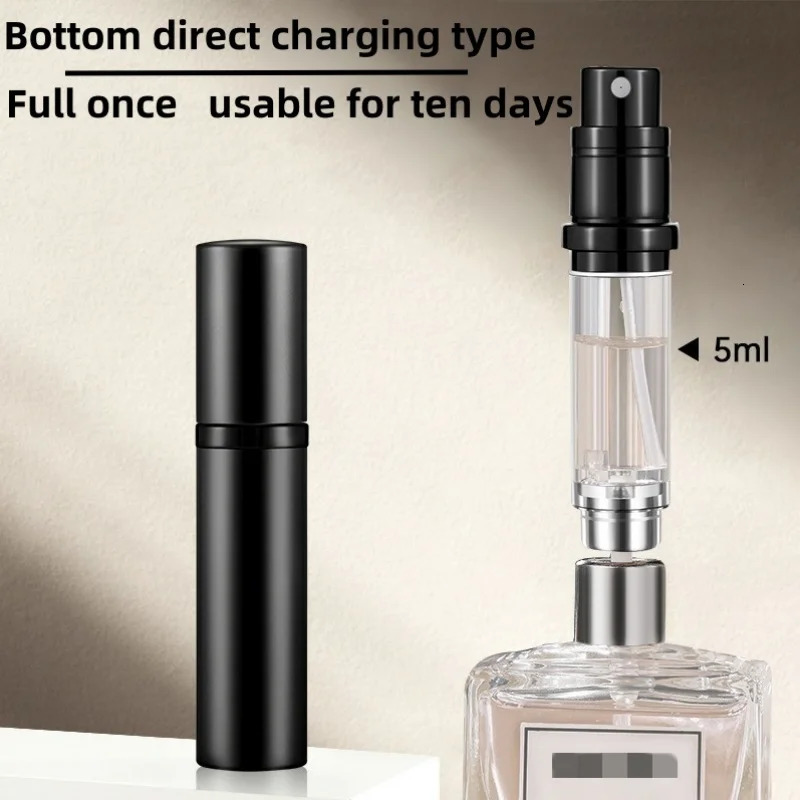 5ml Mini Aluminum Spray Alcochol Empty Refillable Bottle Portable Perfume Atomizer Liquid Container For Cosmetics Traveling 260318
