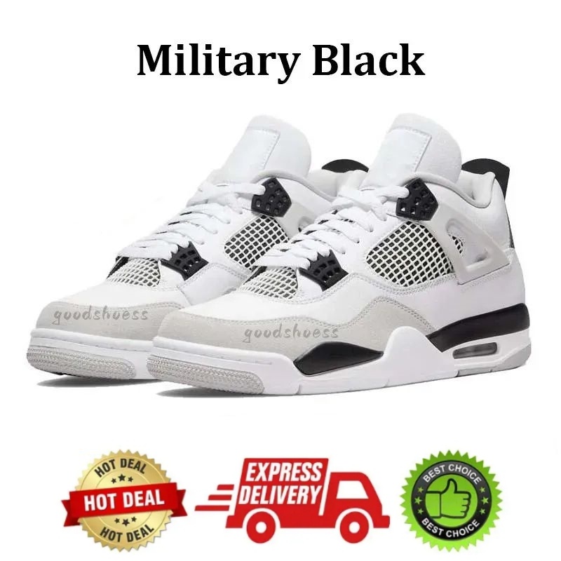 Designer Basketball Shoes 4 Metallic Reimagined Fire Red Sneakers 4s Chaussures White Cement Cool Grey Olive Men Women Trainers With Box size36-47
