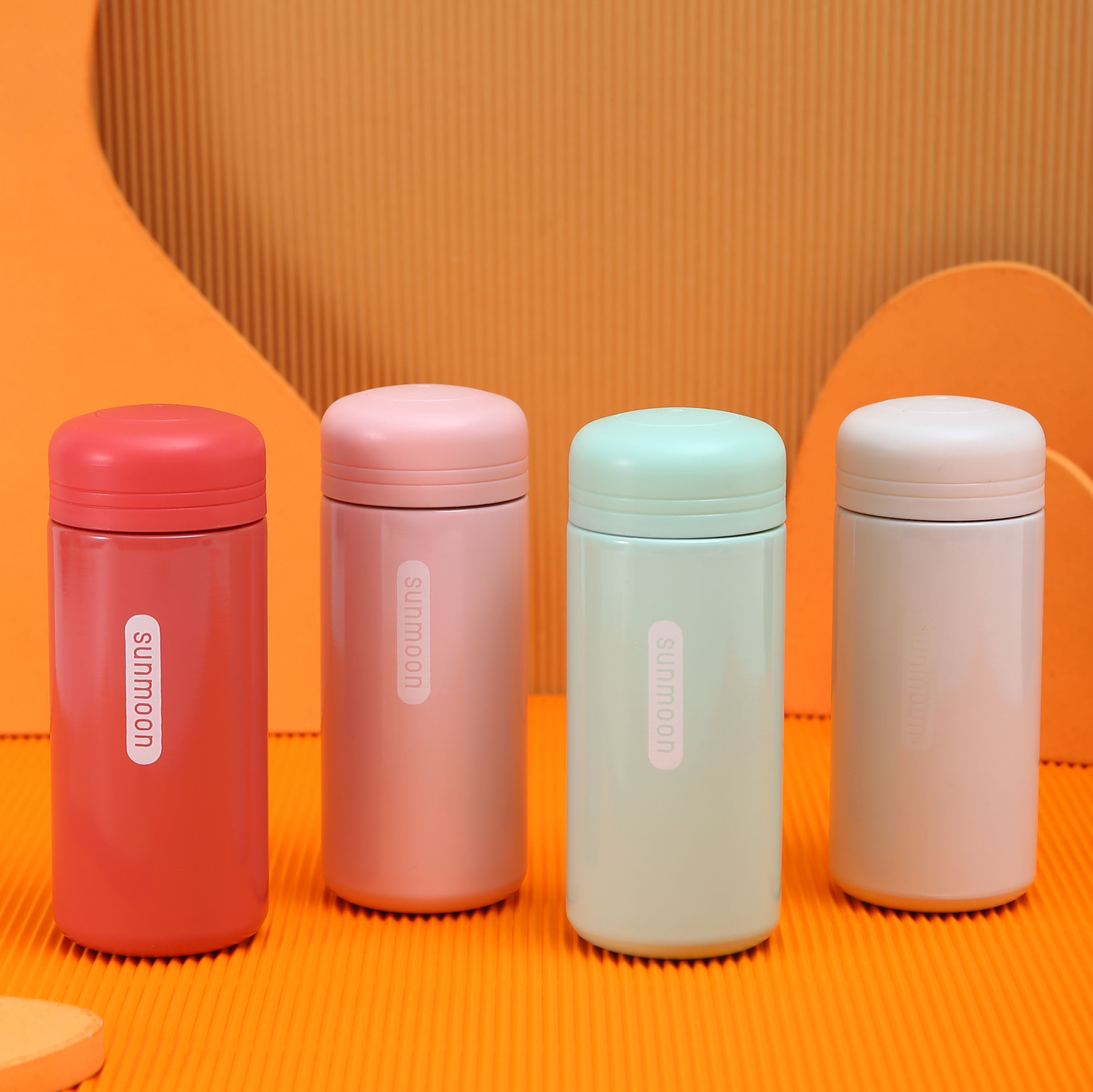 Simple Mini Pocket Cup Outdoor Portable Student Vacuum Water Cup Travel Girls Small Thermos Cup