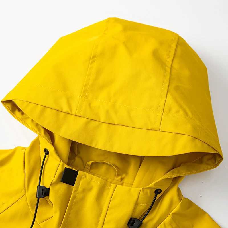 CHRLCK Men Waterproof Hiking s Women Windproof Oilproof Windbreakers Anti-scratch Fishing Camping Trekking Unisex M260325