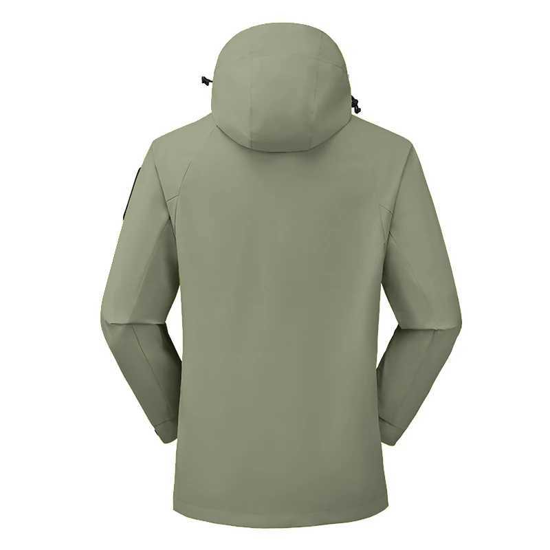 JNLN Womens Mens Waterproof Climbing Hiking Camping Trekking Windbreaker Unisex Outdoor Windproof Rain Coat Antifouling a10 M260325