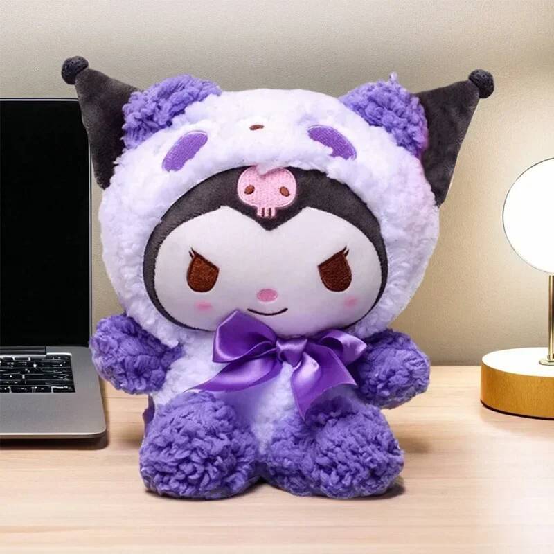 25Cm Kawaii Sanrio Plush Hello Kitty Cinnamonroll Kuromi Pochacco Stuffed Plush Doll Cartoon Cute Toys Children Birthday Gifts - view 6