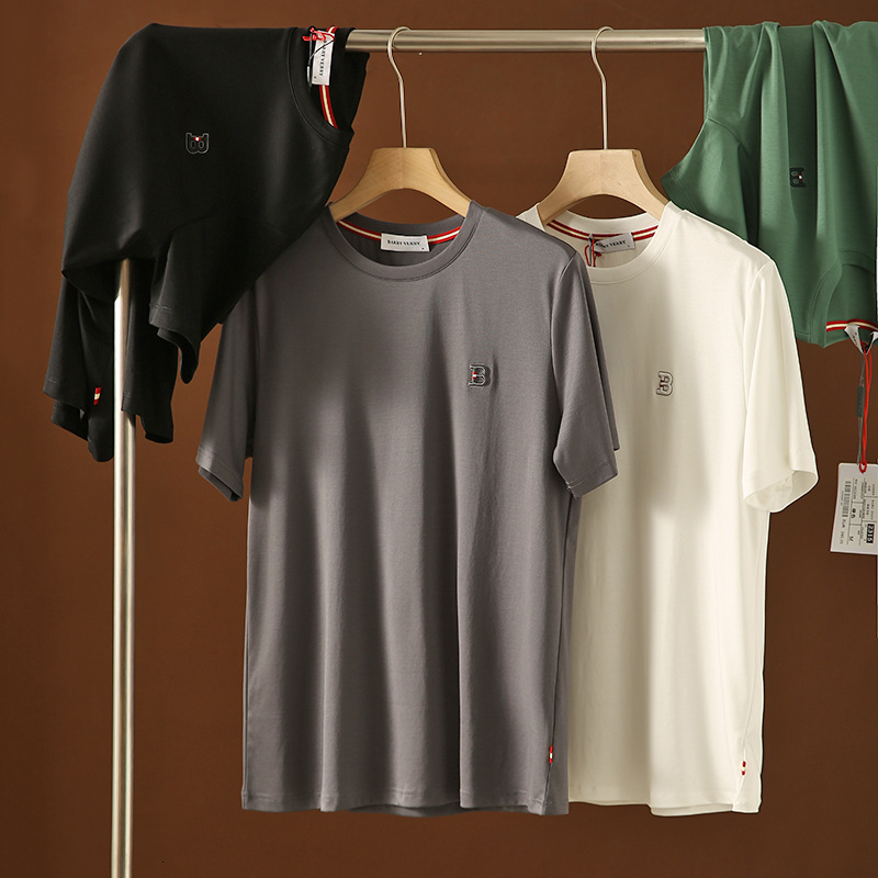 2026 Designer Luxury The Noblest Of Cotton! 80-count Double-sided Mercerized Pima Cotton! Summer Men's Silky Smooth And Cool Liquid-amine Short-s