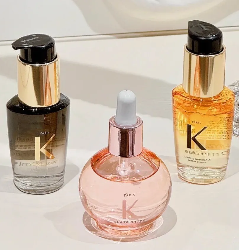 KERASTASE Hair Care 45ml Hair Care Repair Oil 30ml ELIXIR ULTIME CHRONOLOGISTE BLOND ABSOLU Moisturizing And Smooth Hair Essential Oil