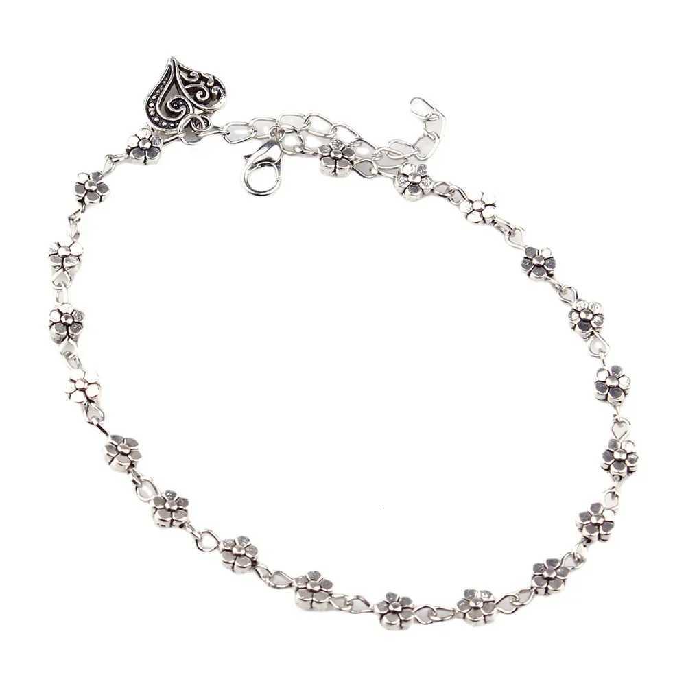 Womens Ankle Heart Fashion Artistic Classic Anklet Jewelry Silver For Gift Daily Holiday Club H260325 - view 4
