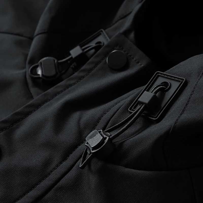 CHRLCK Unisex Hiking Waterproof Green Windbreaker Men Outdoor Camping Trekking Fishing Windproof Coats Women M260325